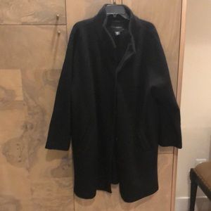 Cynthia Rowley 100% Wool Coal w/Dolman Sleeves - NEW